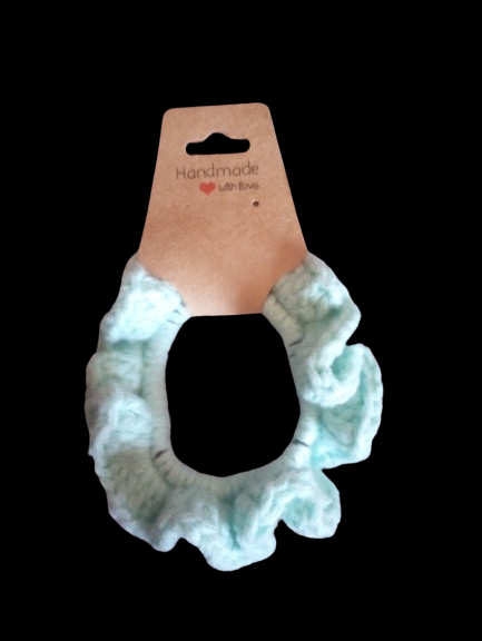 Small Mint Green Scrunchie