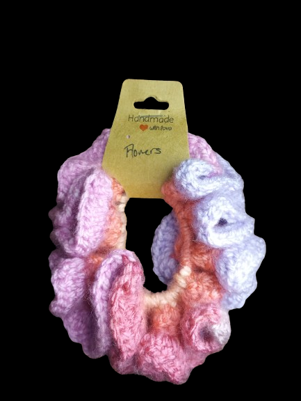 Large MultiColor Scrunchie